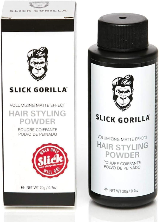 Slick Gorilla Hair Styling Powder 20 g Matte Hair Styling Powder