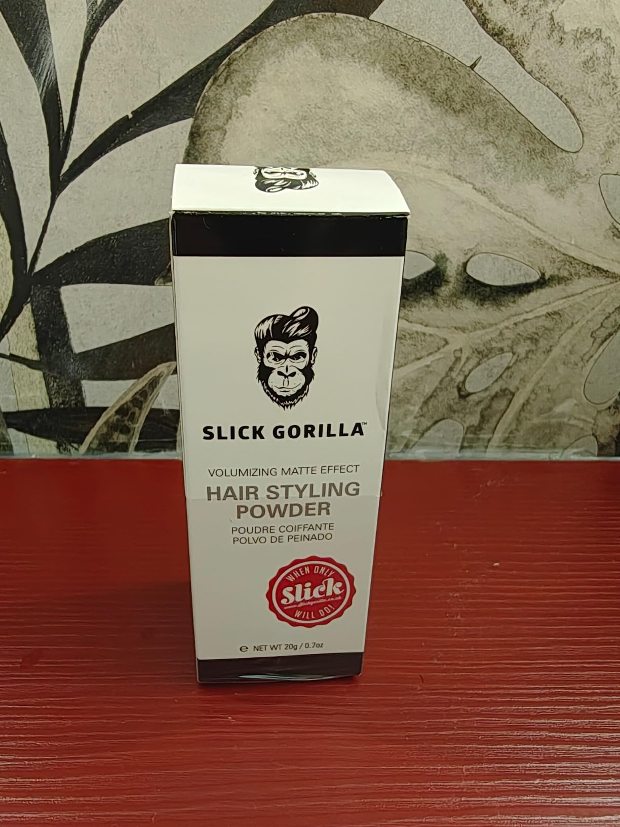 Slick Gorilla Hair Styling Powder 20 g Matte Hair Styling Powder